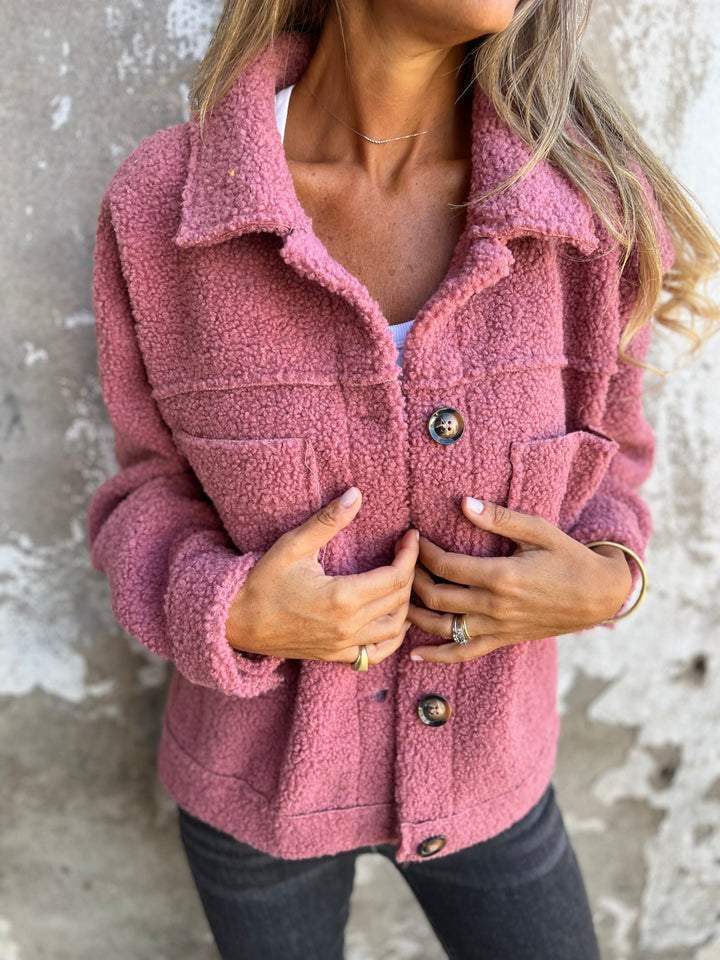 Alizée | Snug Buttoned Jacket