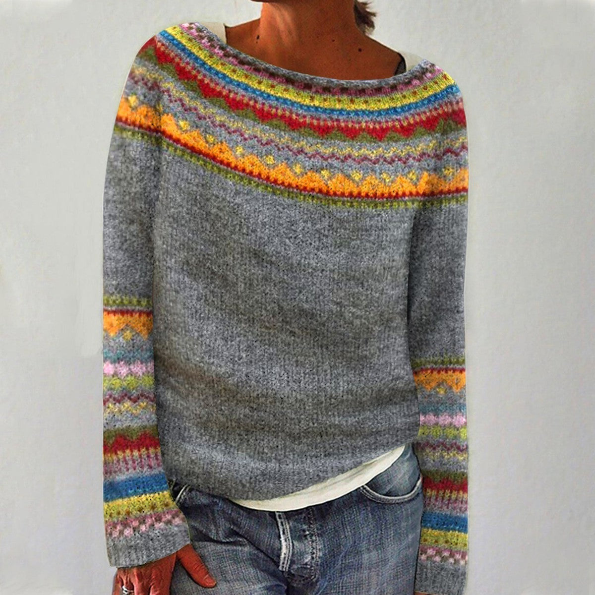 Emilia - Cozy Retro Sweater