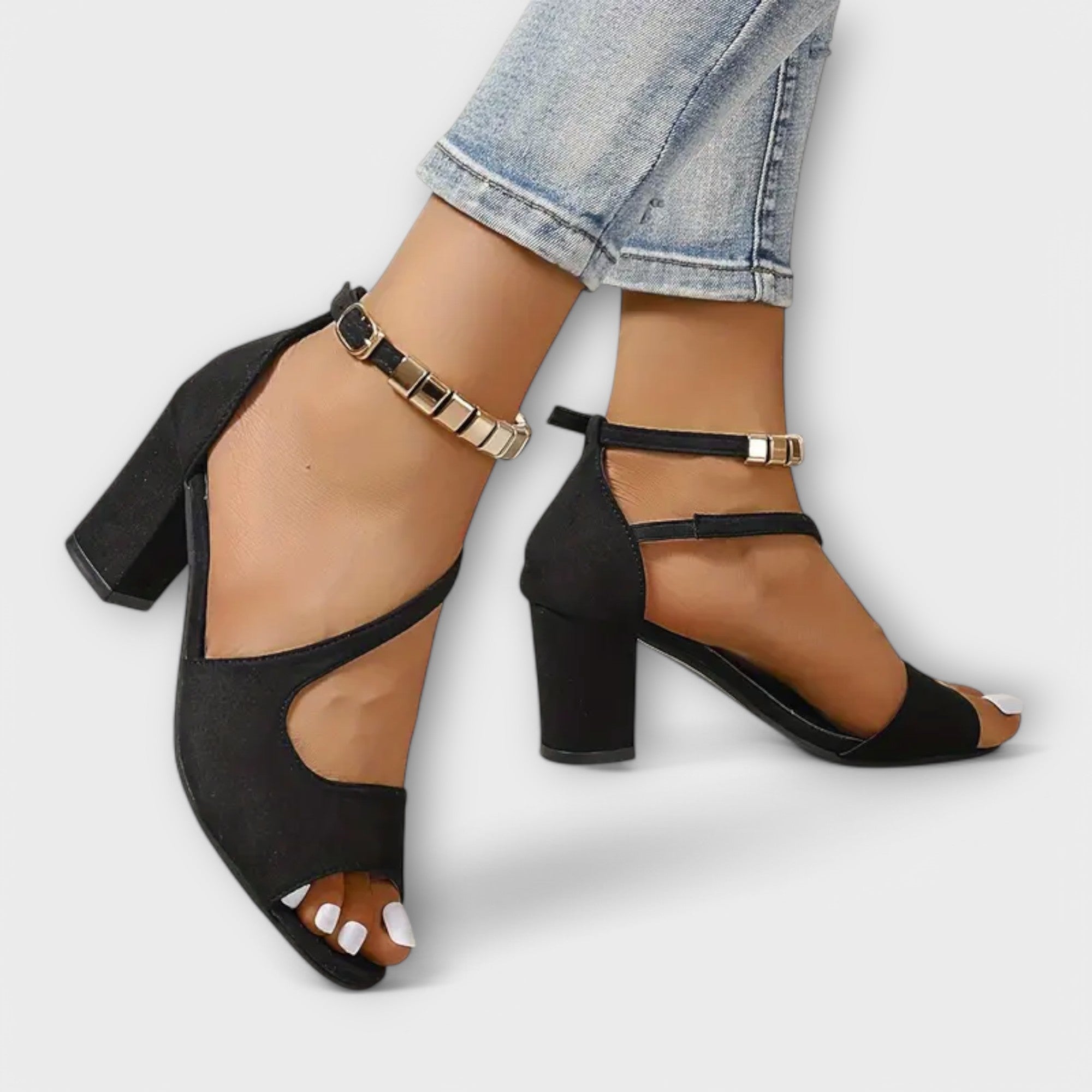 Janet - Orthopaedic Summer High Heels for Women